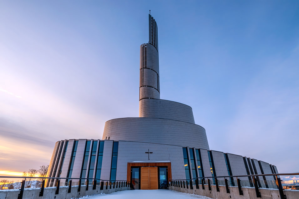 Northern Lights Cathedral in Alta, Norway